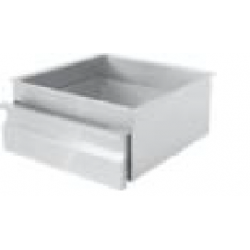 Simply Stainless SS19.0100 410mm w x 450mm d x 210mm h with 125mm deep drawer supplied with lock - Single